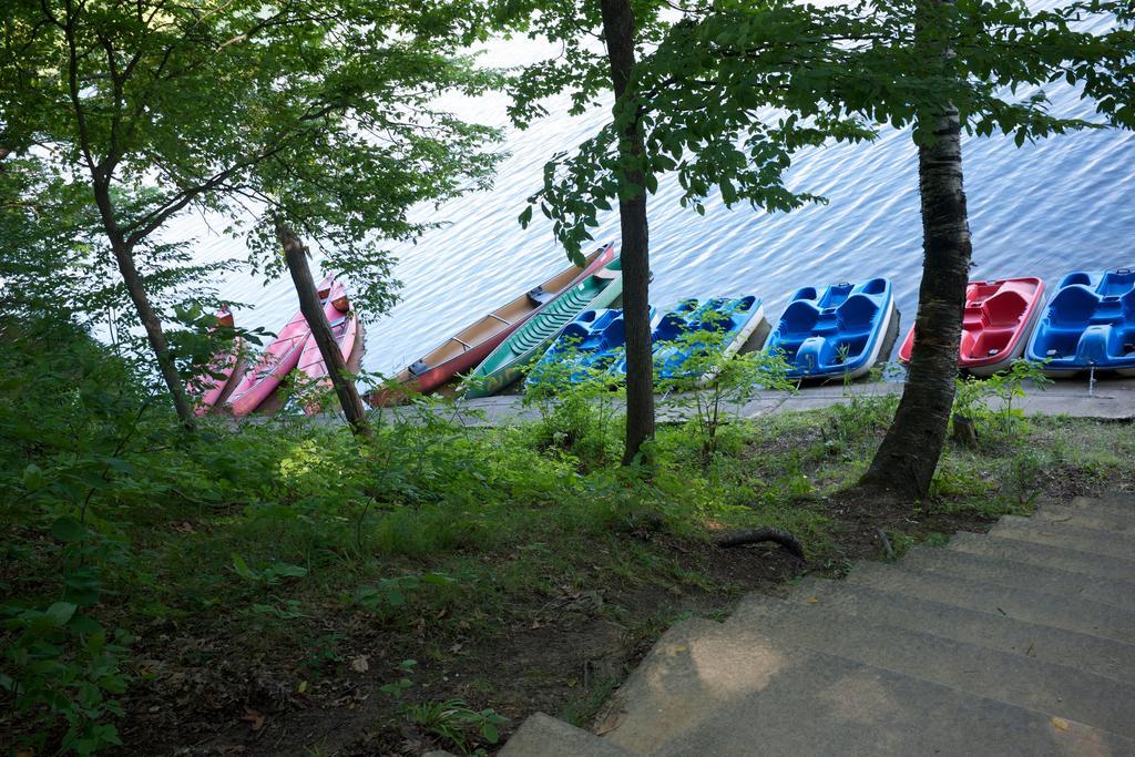Plymouth Rock Camping Resort Rustic Cabin Elkhart Lake Bagian luar foto